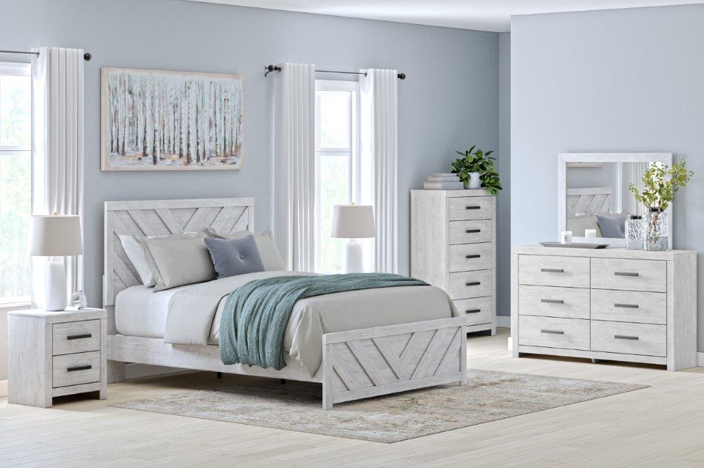 Queen Cayboni 5-Piece Bedroom Set | Rent Stylish Home Furniture