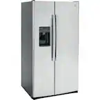 View GE 25.3 cu.ft  Side By Side Stainless