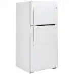 View GE 21 cu. ft.  Top Mount Fridge