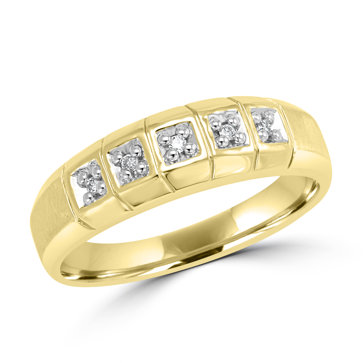 View 5 Diamond Men's Band