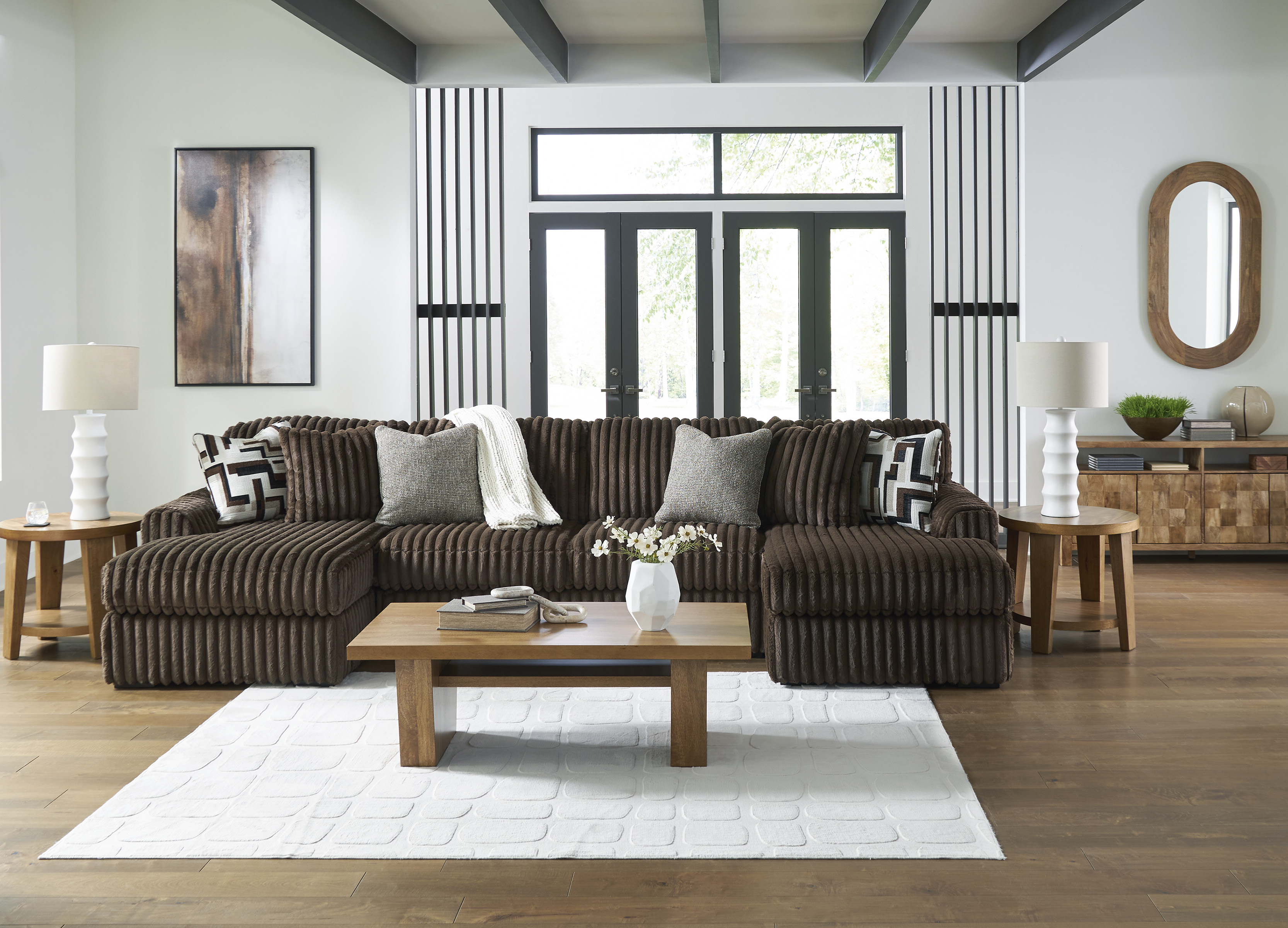 View Midnight Madness Chocolate w/Dual Chaise