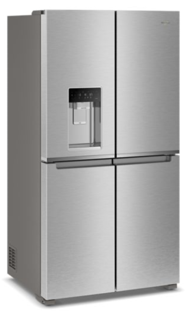 View Whirlpool 19 cuft Quad Door Refrigerator