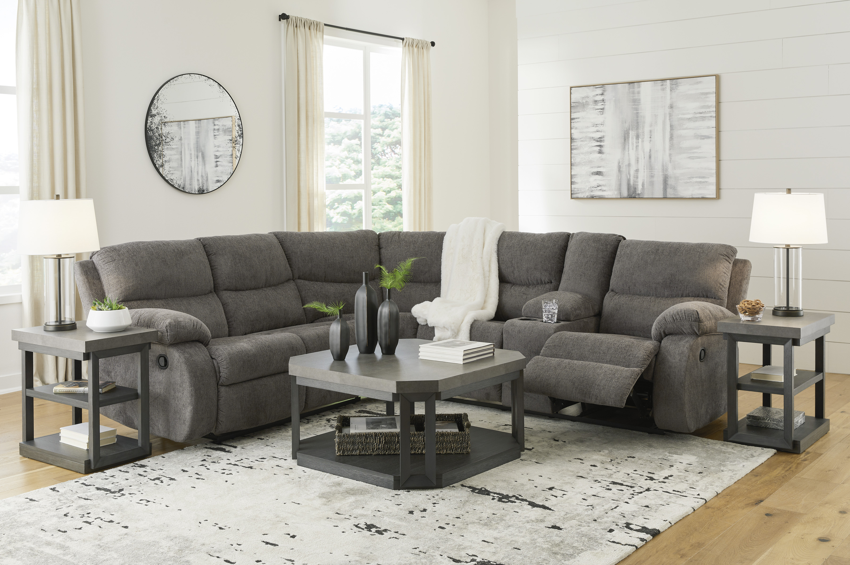 View Museum 2-Piece Reclining Sectional