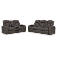 Fyne-Dyme PWR REC Sofa and Loveseat